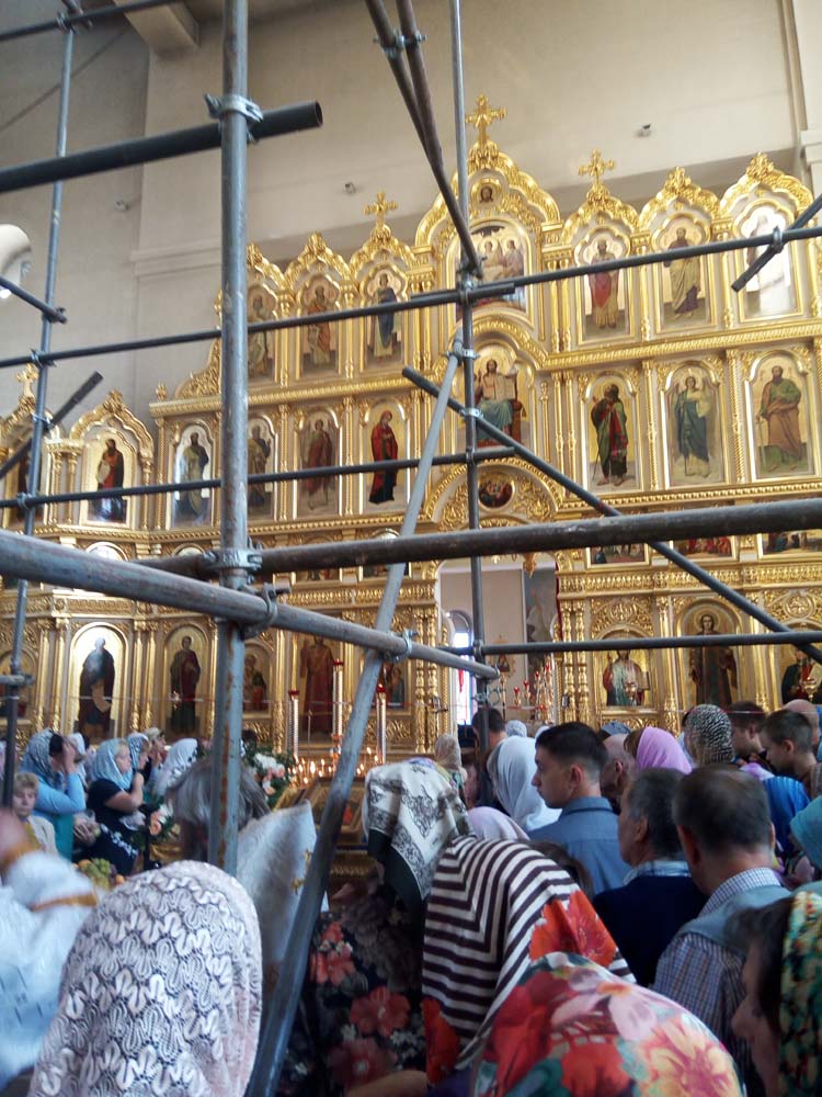 Праздник Преображения Господня в Архиерейском подворье храма Казанской иконы Божьей Матери